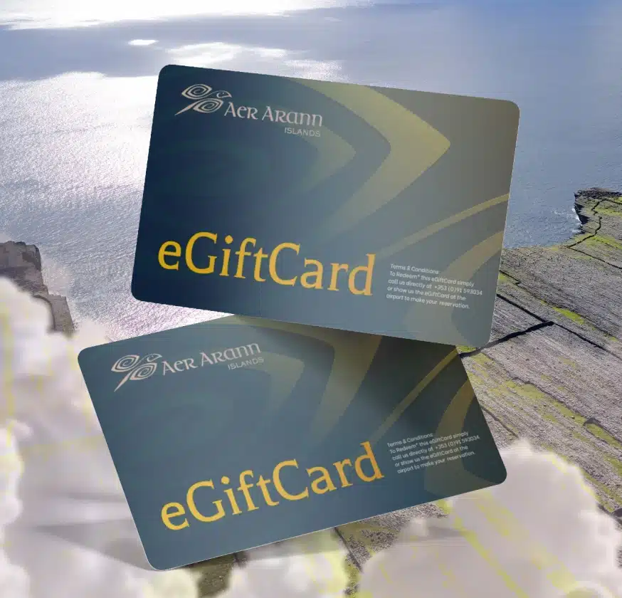 Gift Memories with an Aran Islands Gift Card